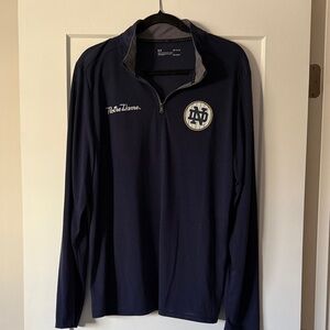 Under Armour Navy Zip-Up Sweater